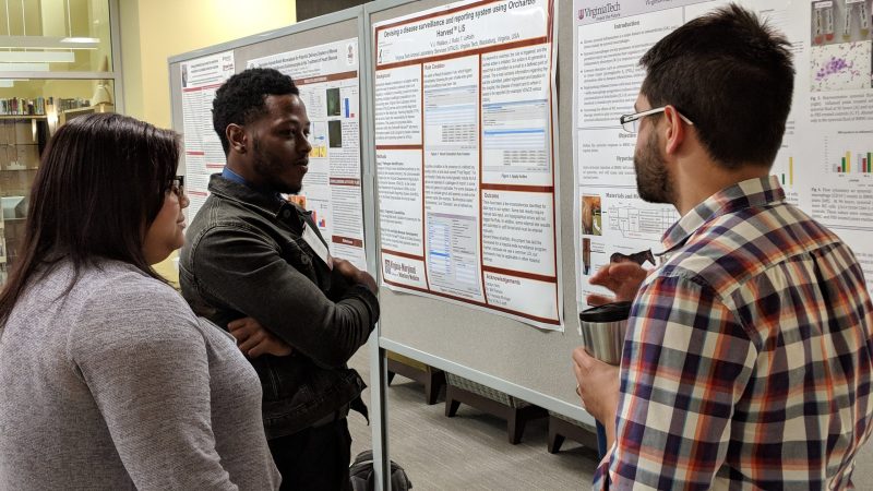 Student poster session at HBCU summit